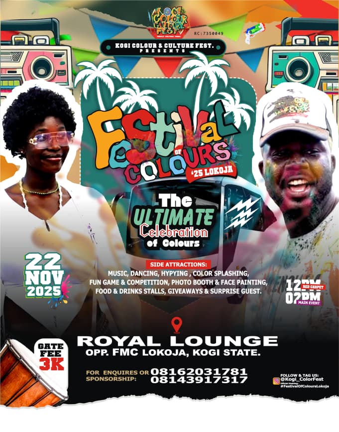 KOGI COLOUR & CULTURE FEST 2.0 (FESTIVAL OF COLORS)