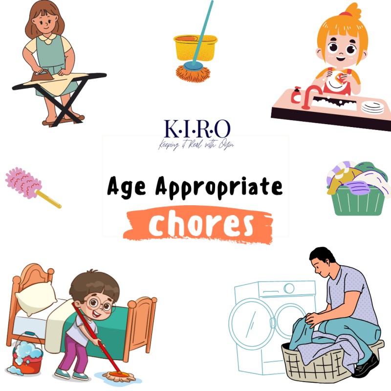 Age Appropriate Chores for Kids