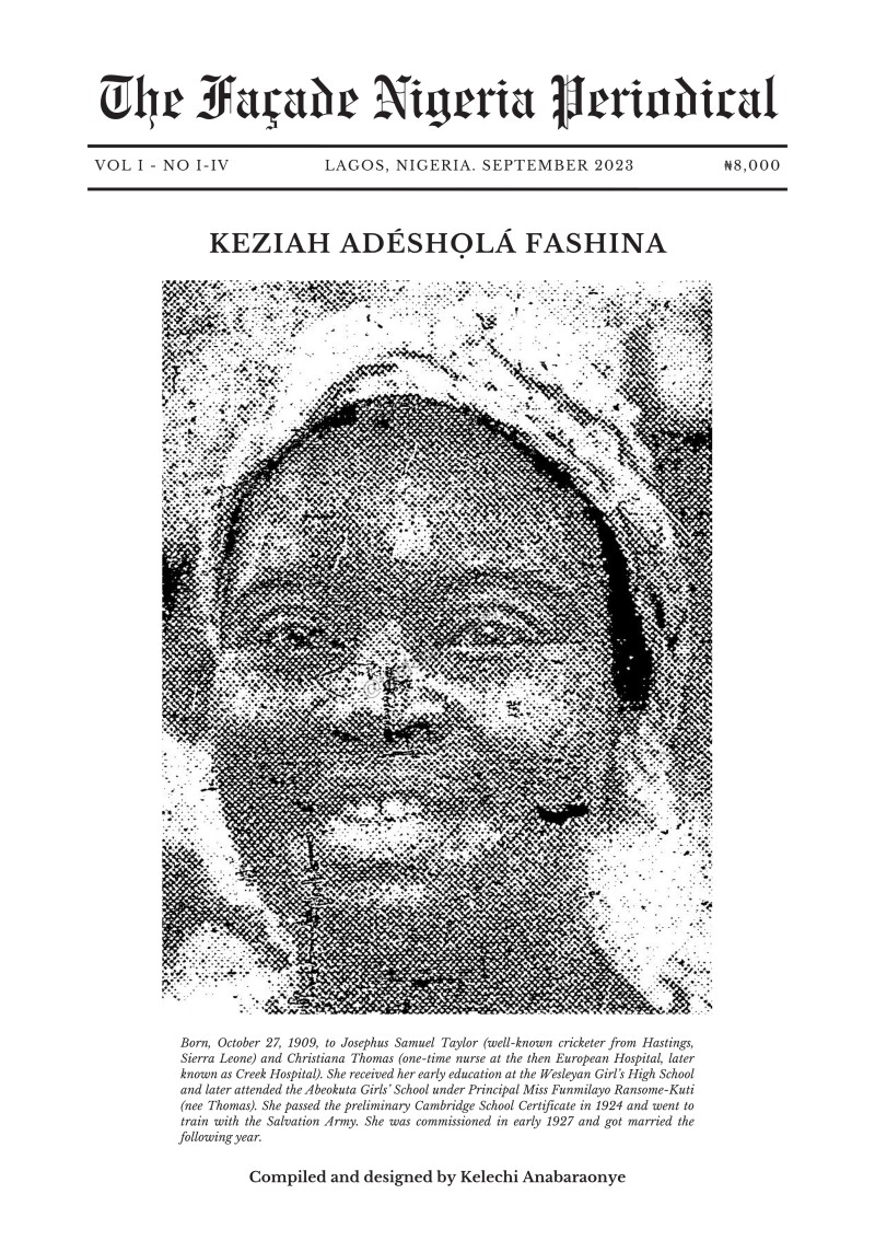 The Façade Nigeria Periodical (September 2023)