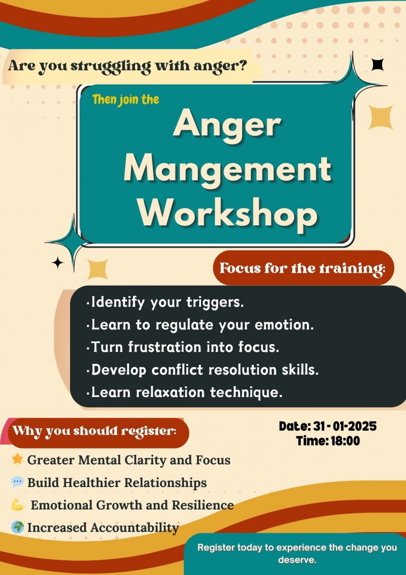 Anger Management Workshop