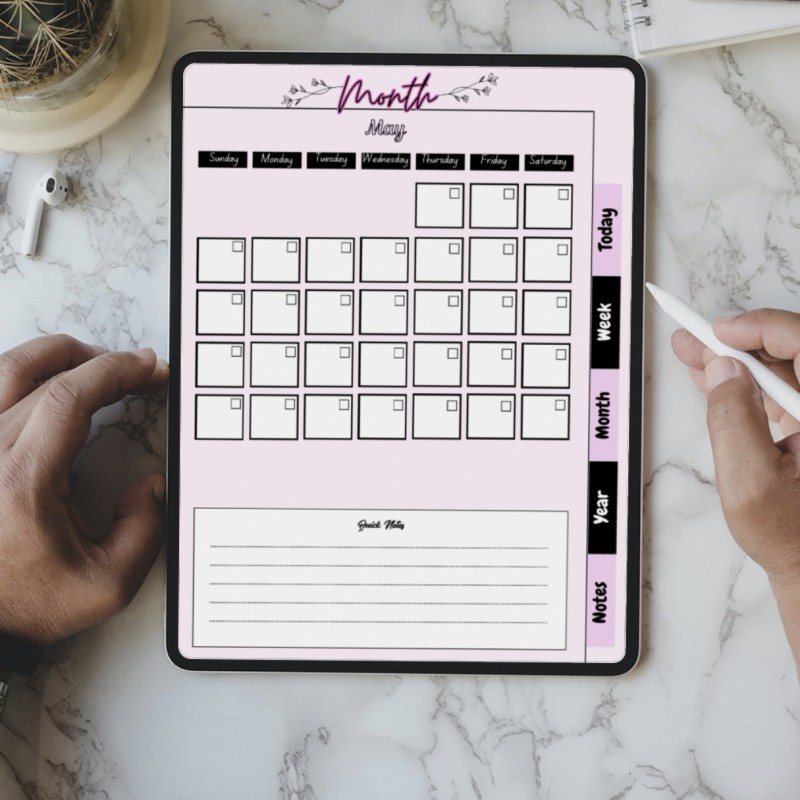 Pretty in Pink - Digital planner