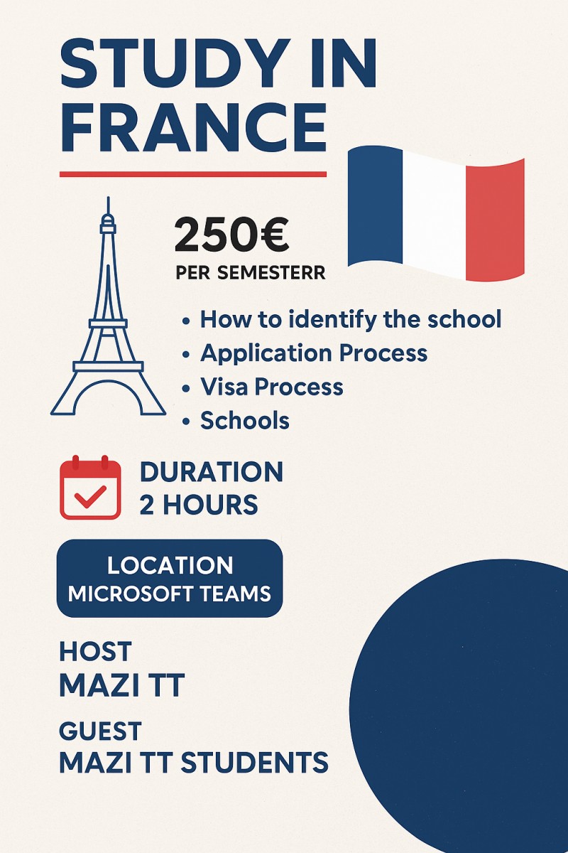 Study in France Workshop