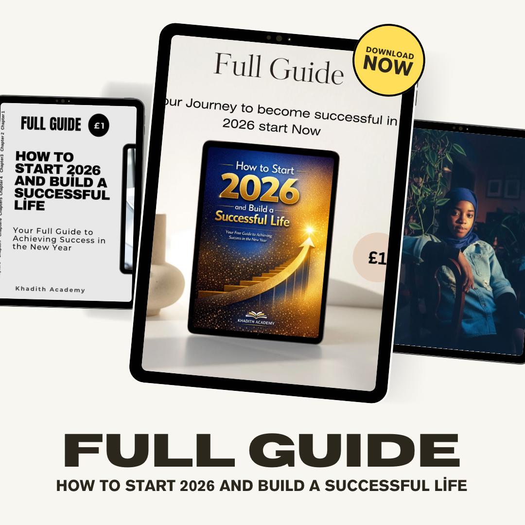How To Start Your 2026 and build a successful life
