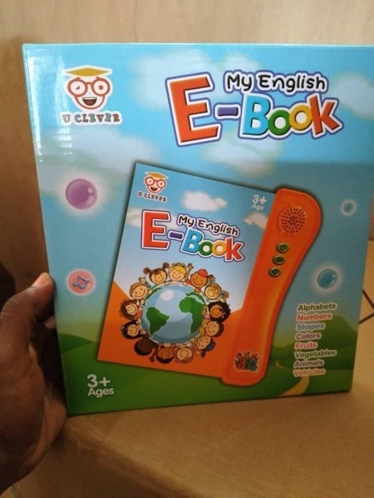 Kids Learning E-BOOK (Battery Operated)