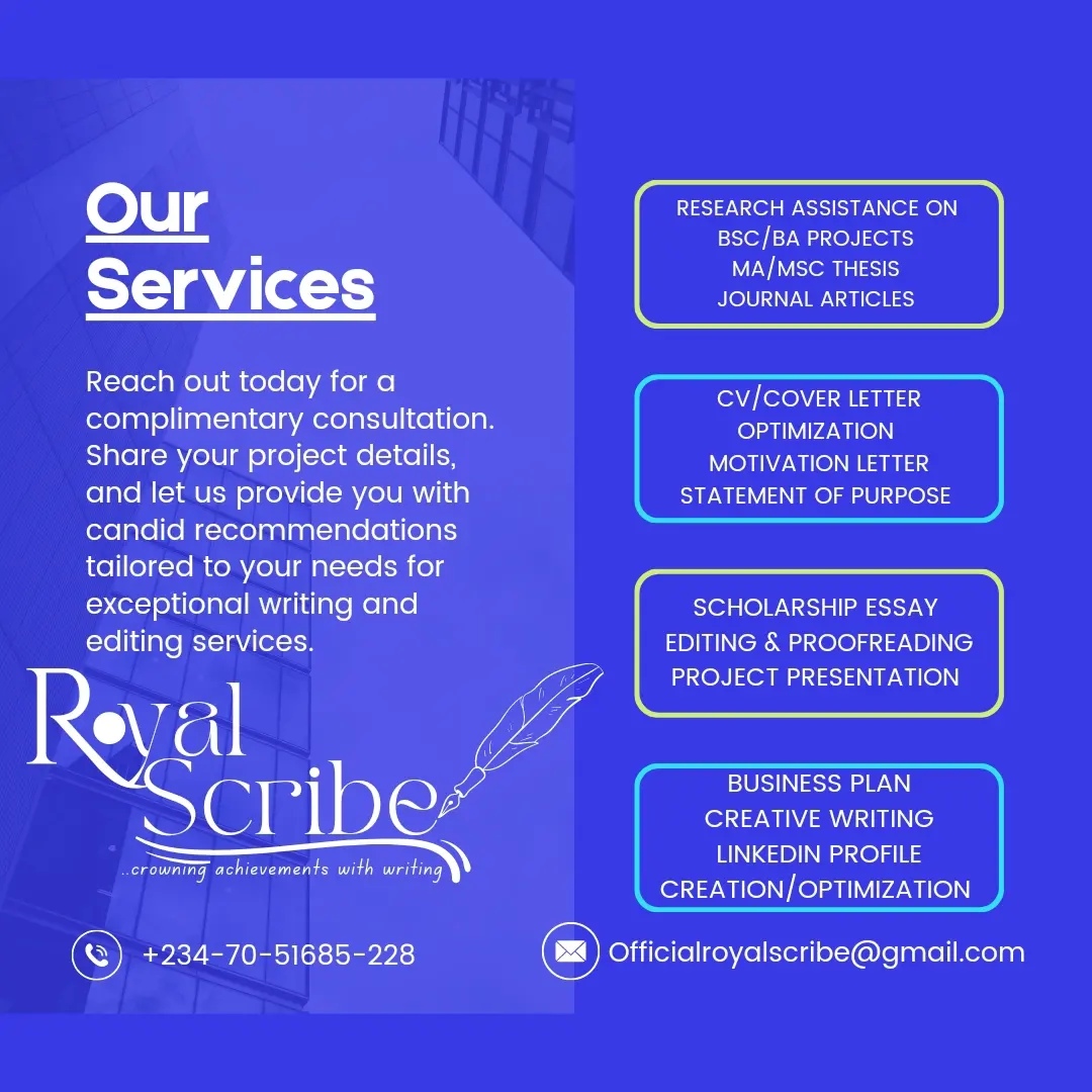 Writing ans Editing Services