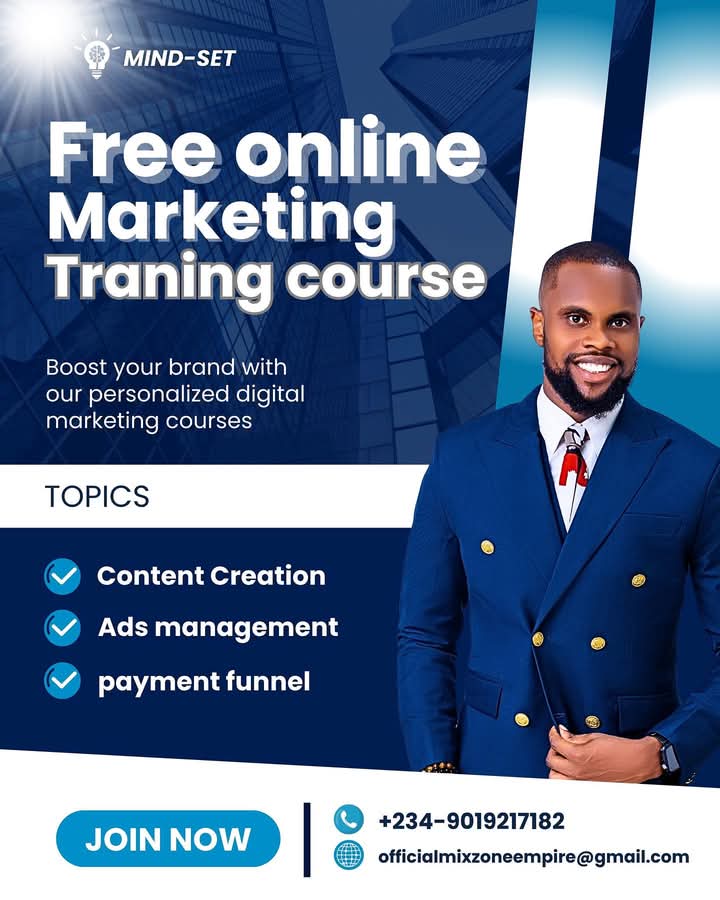 Join Our FREE Online Marketing Training Course!