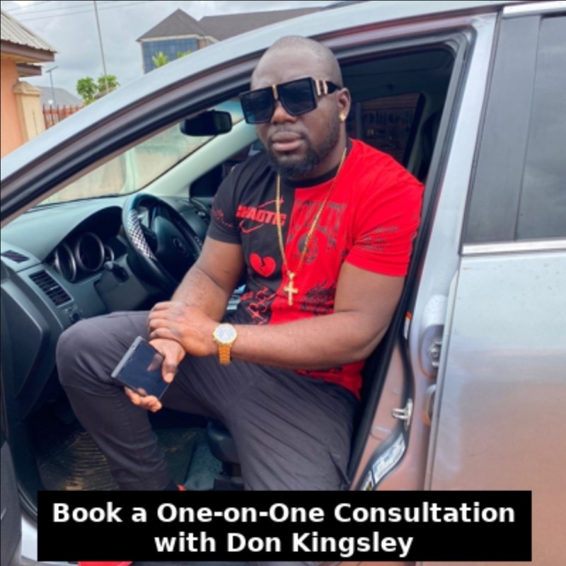 Book a one-on--one consultation with Don Kingsley