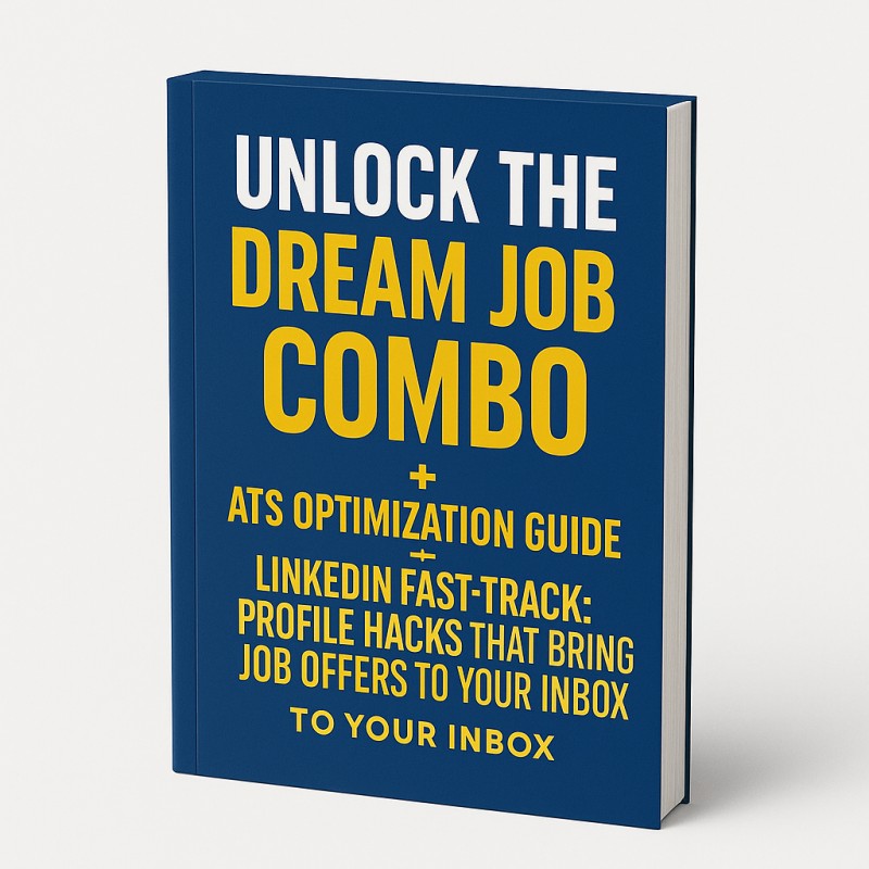 The Dream Job Combo Power Pack: Master Your LinkedIn + ATS Strategy