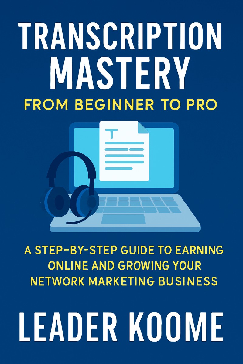 Transcription Mastery: From Beginner to Pro E Book