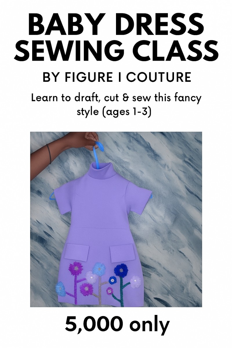 Figure I Couture- Baby Dress Sewing Tutorial