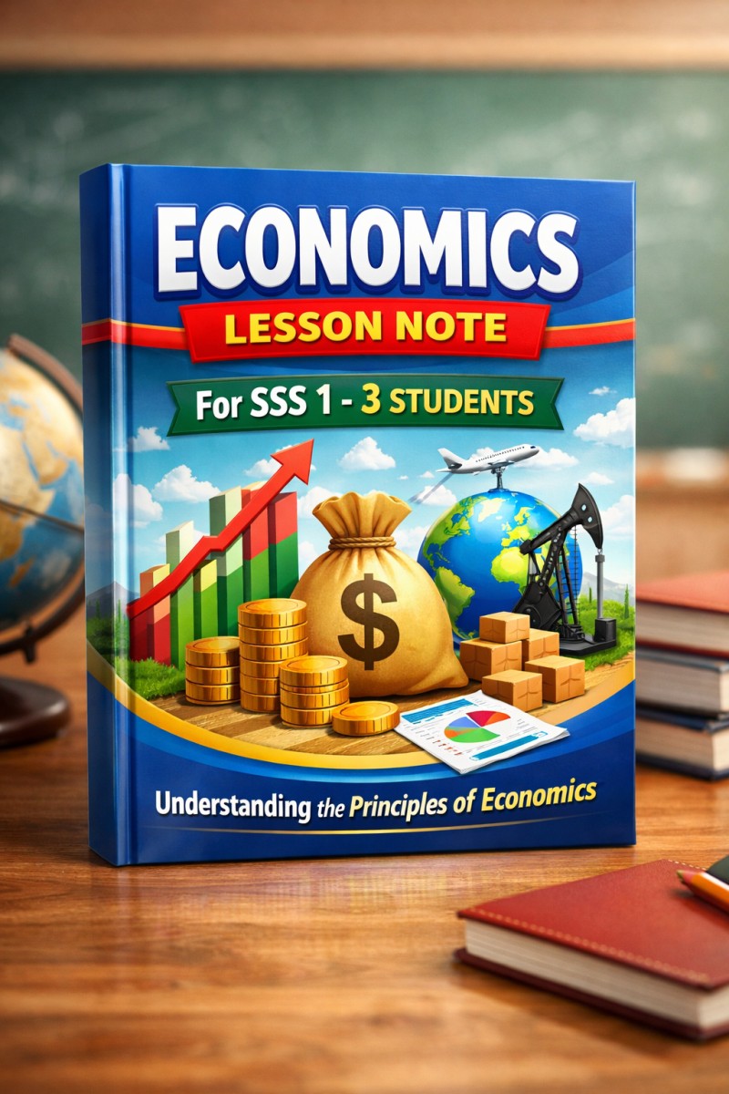 Economics Lesson Notes (SSS 1 - 3)