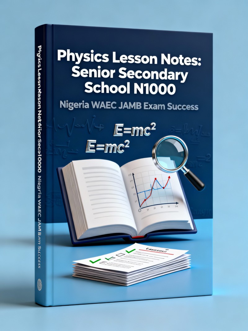 Physics Lesson Note (SSS 1 - 3)