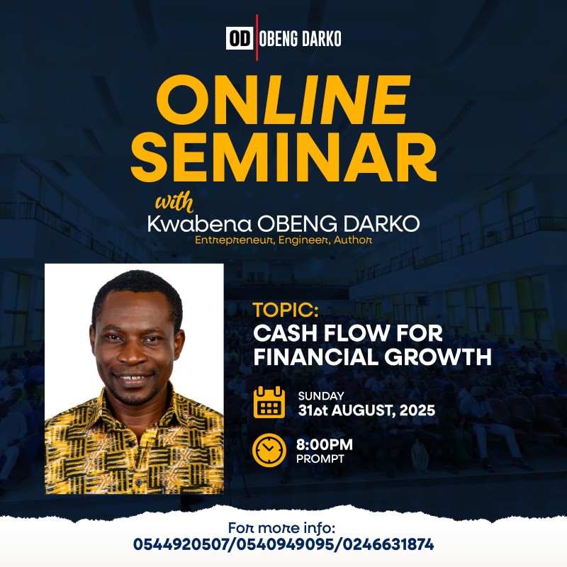 CASH FLOW ONLINE SEMINAR