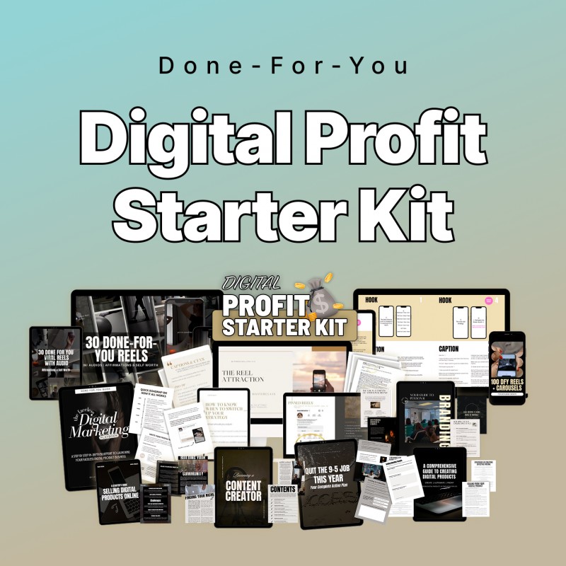 Digital Profit Starter Kit + Bonuses