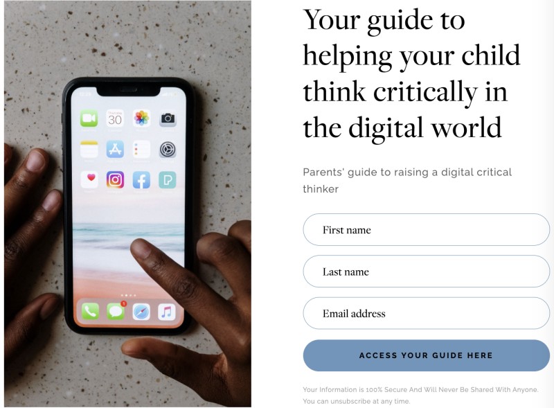 Your guide to helping your child think critically in the digital world