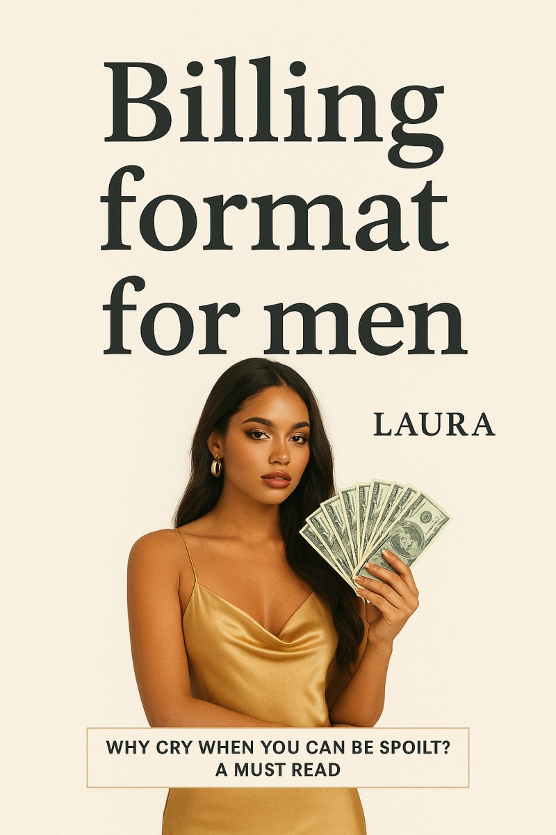 Billing format for men