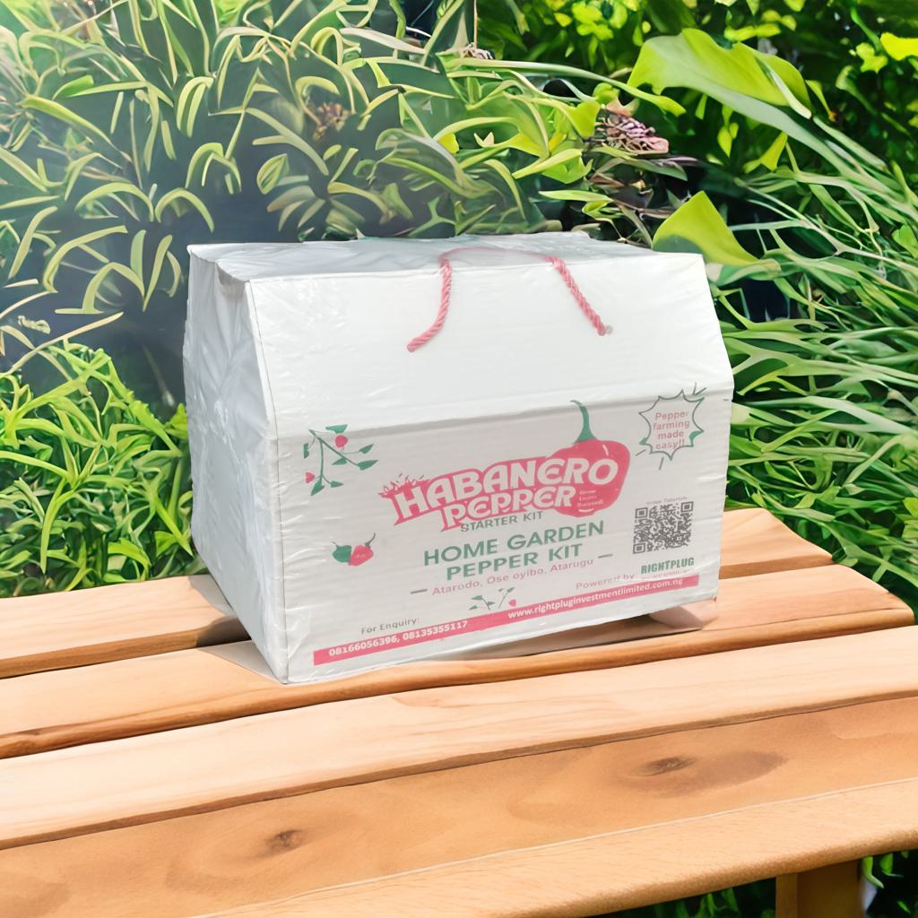 Habanero Pepper Starter Kit (Home garden kit)