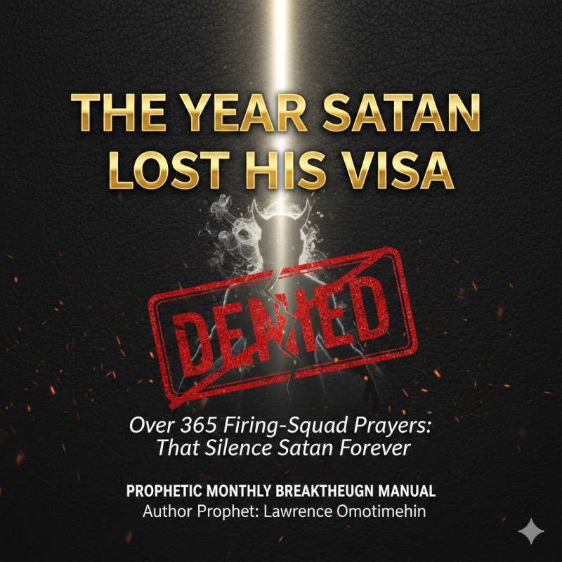 🔥 THE YEAR SATAN LOST HIS VISA: Over 365 Firing-Squad Prayers: That Silence Satan Forever