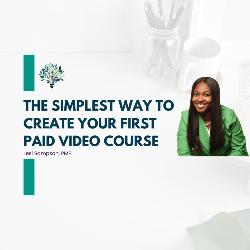 Create Your First Paid Video Resource (Without the Overwhelm or Extra Costs)