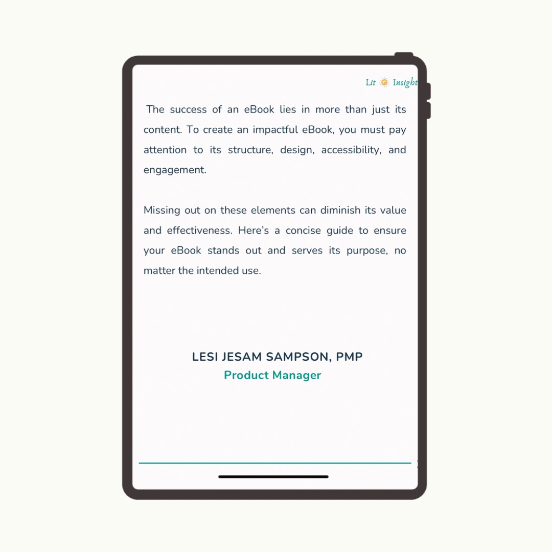 Don't miss these 5 Crucial Elements When Creating Your eBook