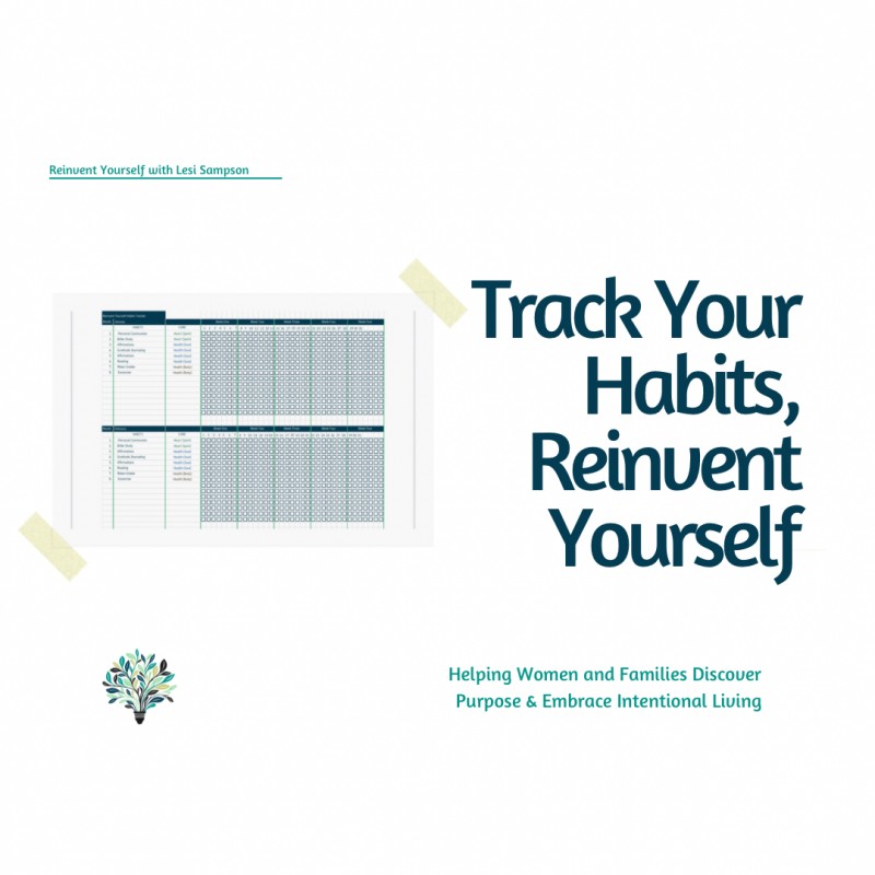 Reinvent Yourself Habit Tracker