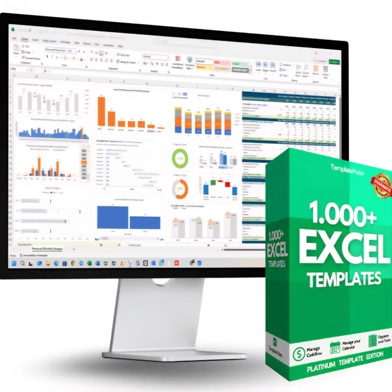 1000+ Instantly Usable Excel Templates