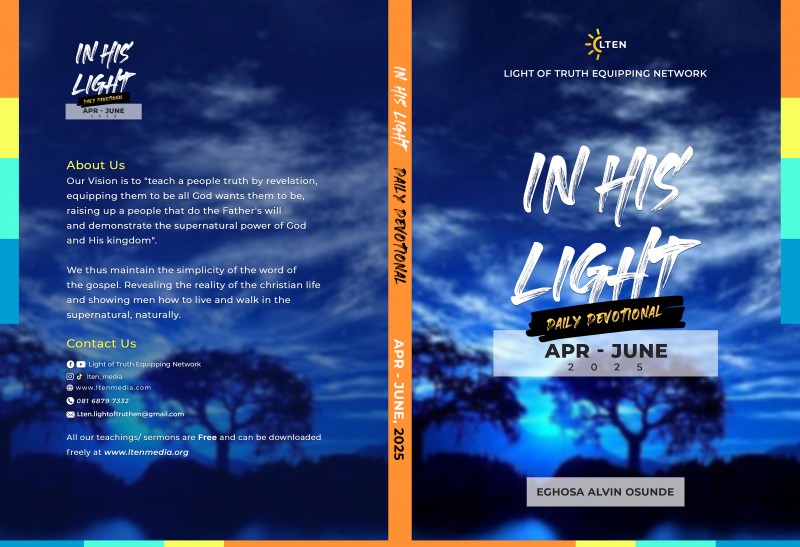 In His Light Daily Devotional, April - June 2025