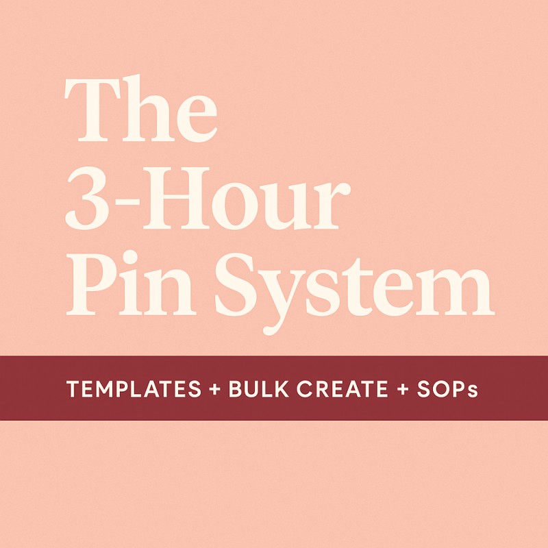 The 3-Hour Pin System