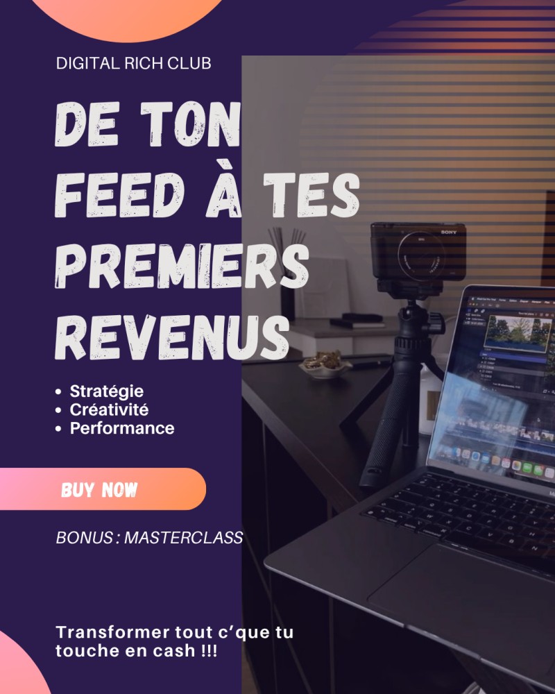 ✅ GUIDE + MINI MASTERCLASS VIDEO POUR TE LANCER, PUBLIER, CONNECTER ET CONVERTIR.