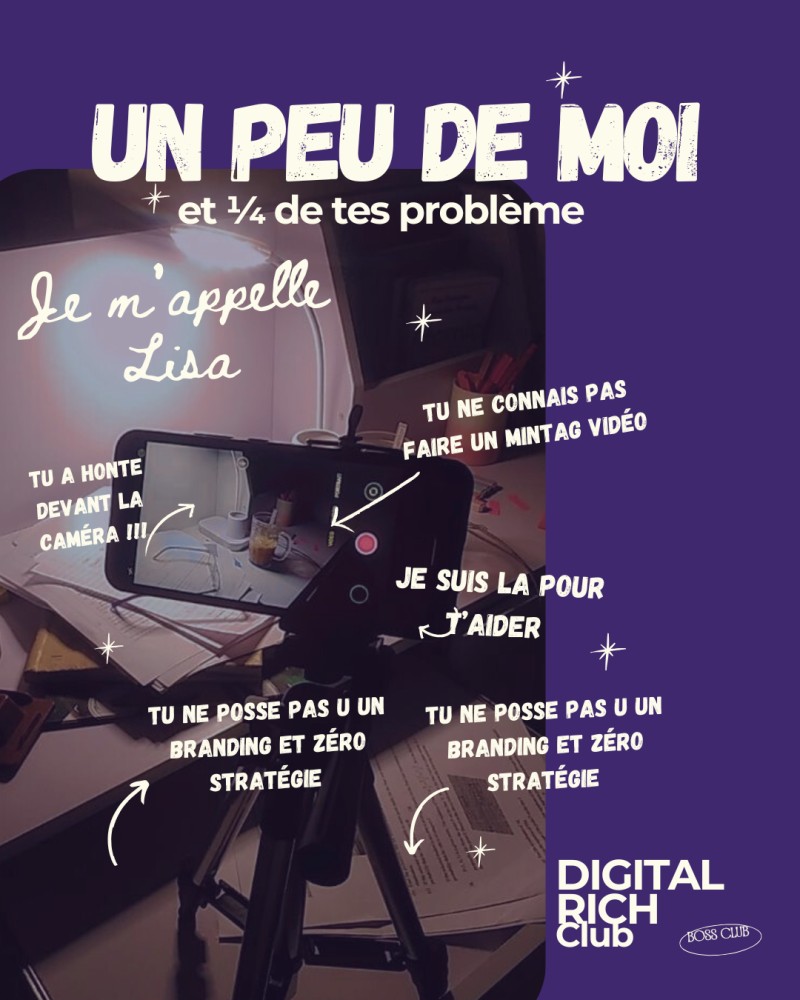 LE PREMIER PAS VERS TA VISIBILITÉ ! PRÉSENTIEL :CRÉATION , STRATÉGIE & PLANIFICATION DE CONTENU