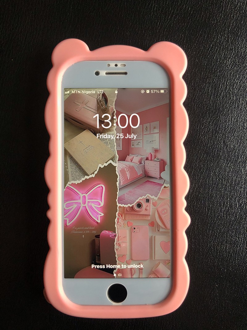 Pink Princess Phone Wallpaper Bundle + Free 15 Daily Scriptural Affirmations💗