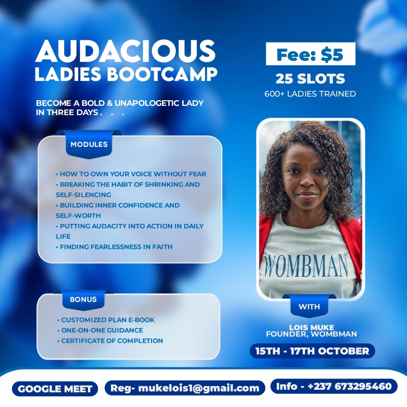 Audacious Lady Bootcamp