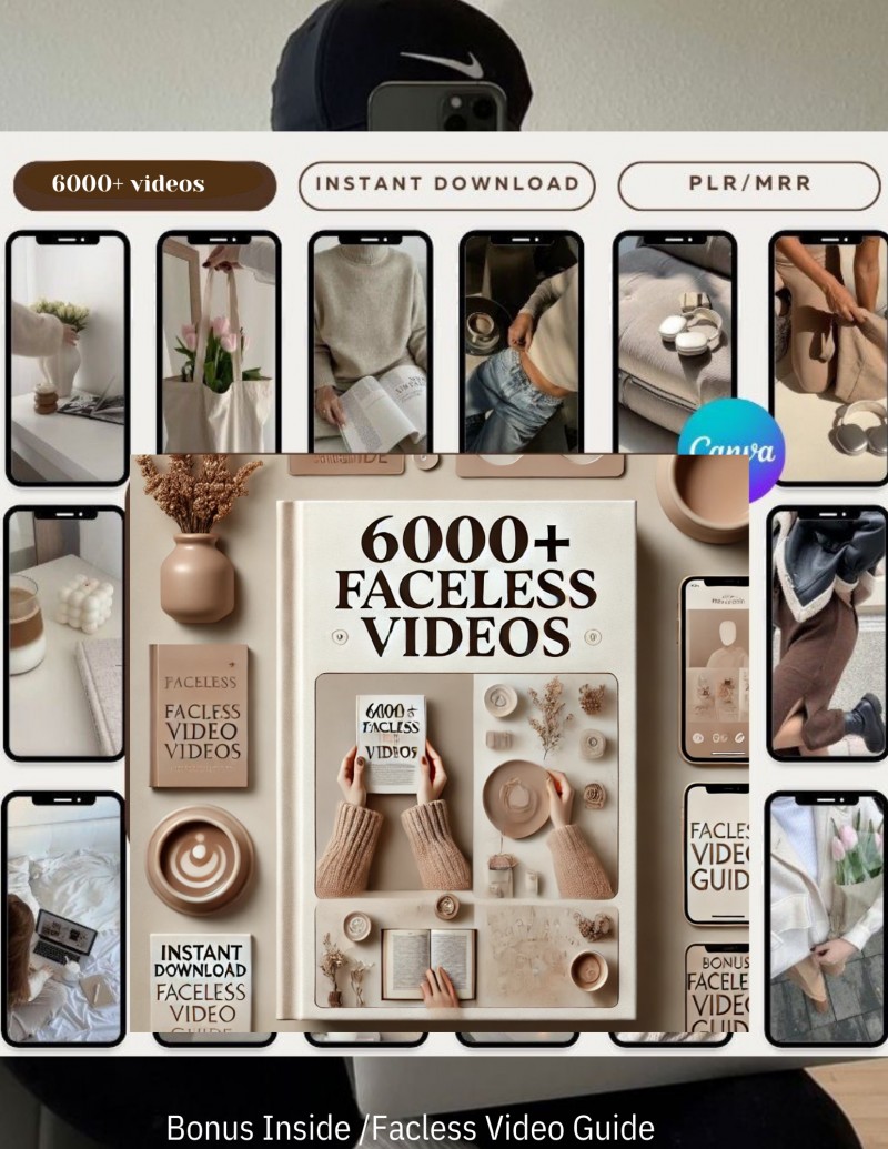 6000+ faceless videos