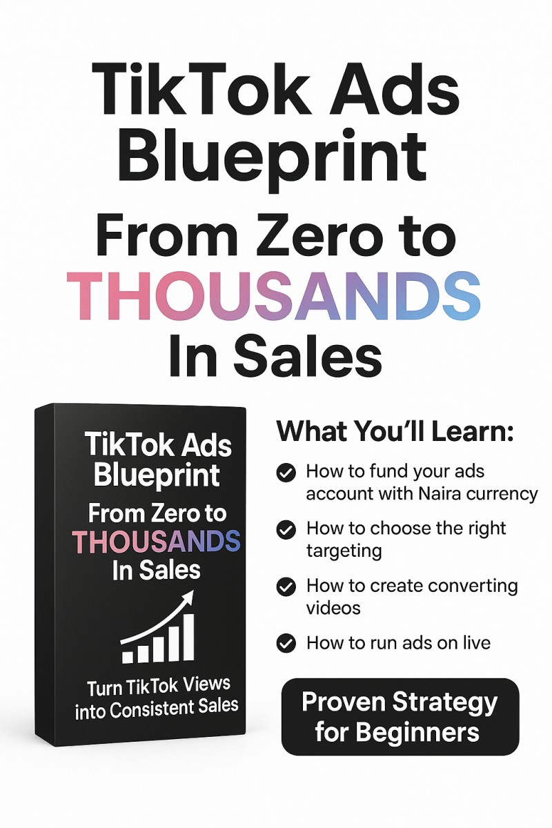TikTok ads blueprint for beginners