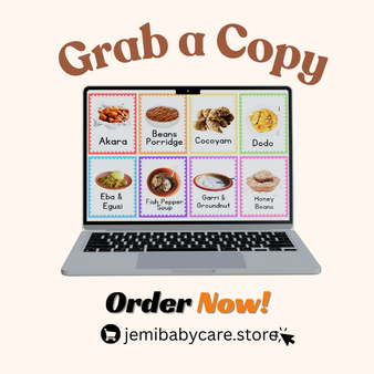 Jemi Baby Alphabet Food & Fruit Charts