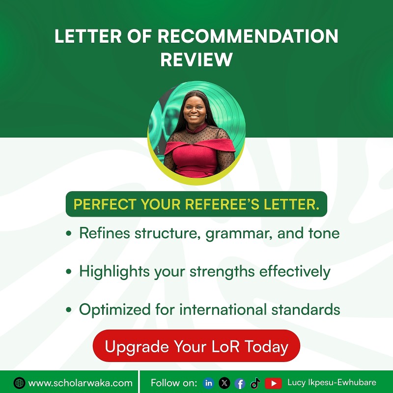 Personal Statement Review Flyer - ScholarWaka