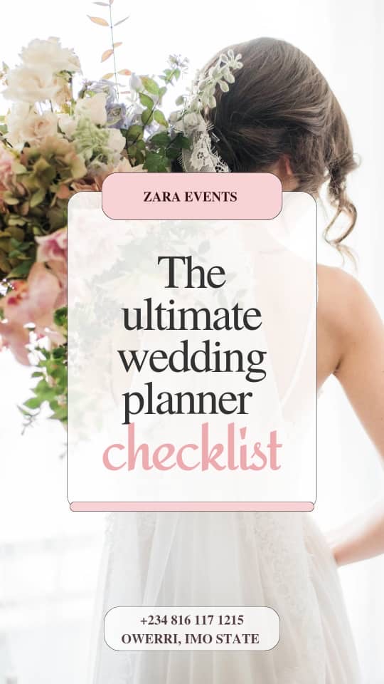 The ultimate wedding planning checklist
