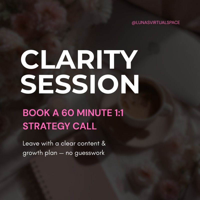 Book a 60-minute Clarity Session
