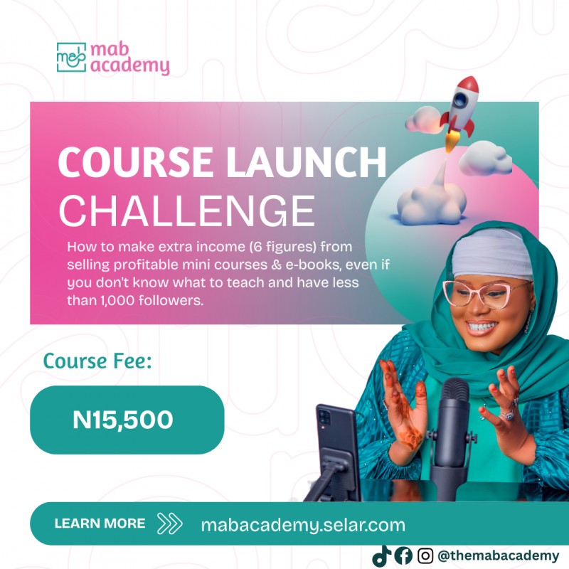 COURSE LAUNCH CHALLENGE