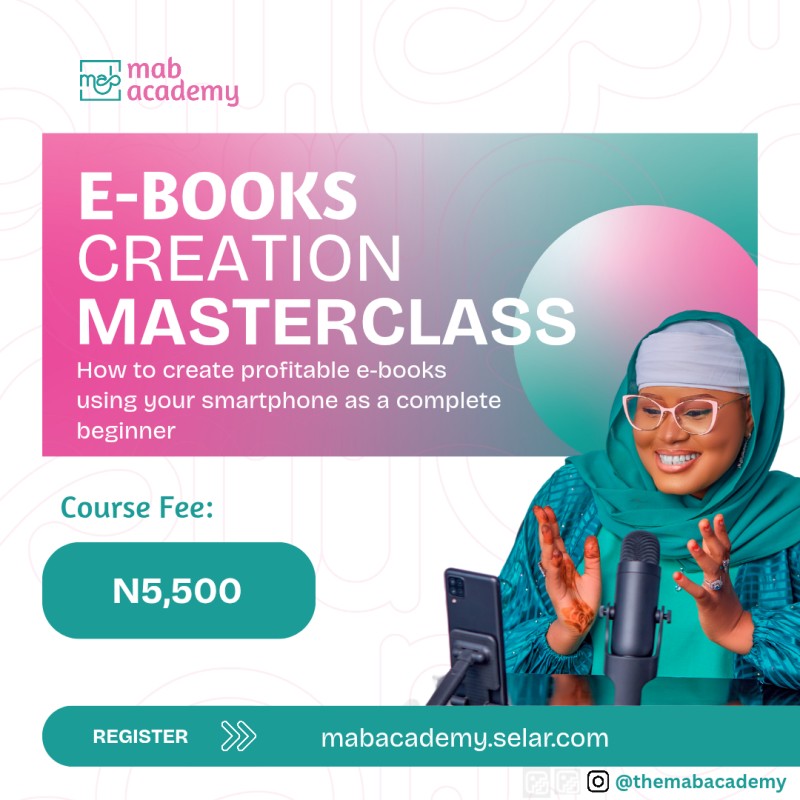 Ebooks Masterclass: How to create e-books with your smartphone