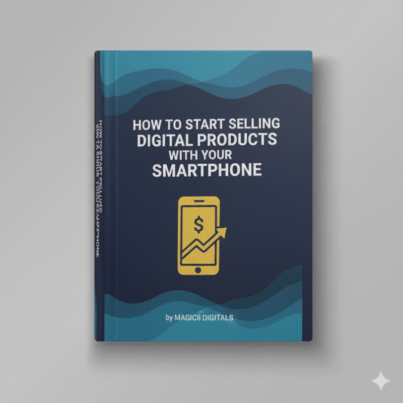 How to start selling digital products from your smartphone.