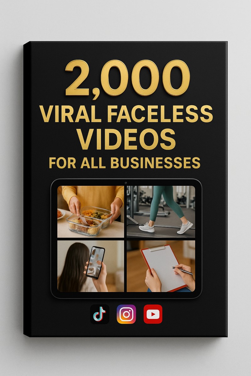 The Viral Vault – 2,000 Ready to use Faceless Videos for All Business