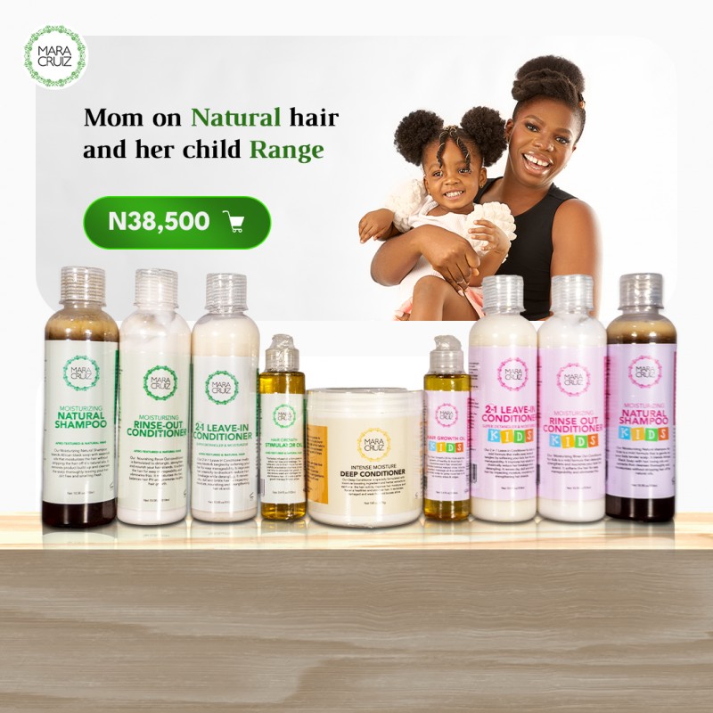 MOM ON NATURAL HAIR & HER CHILD COMBO