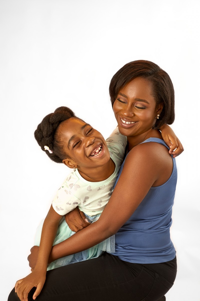 MOM ON RELAXED HAIR & HER CHILD COMBO