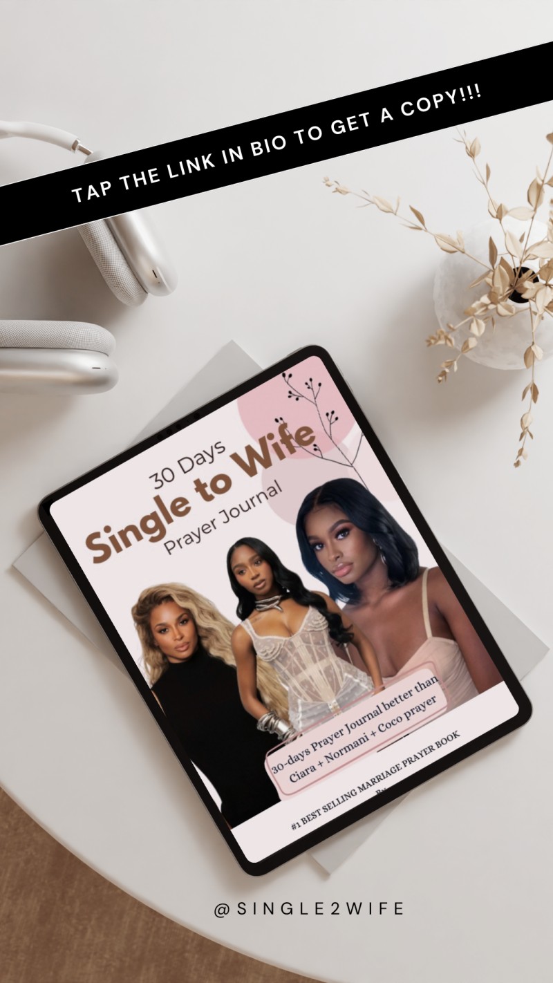 SINGLE TO WIFE- 30 days prayer Journal