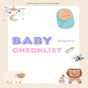 Baby Registry Checklist