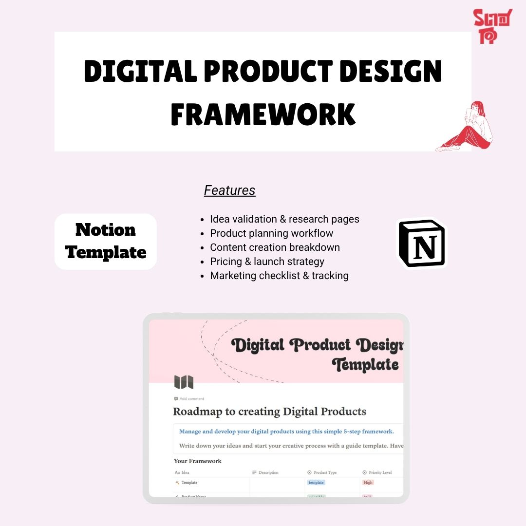 Digital Product Framework Template