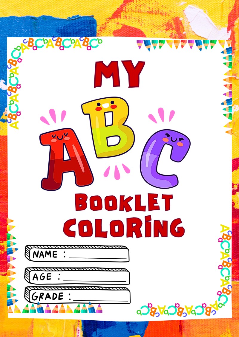My ABC Coloring booklet