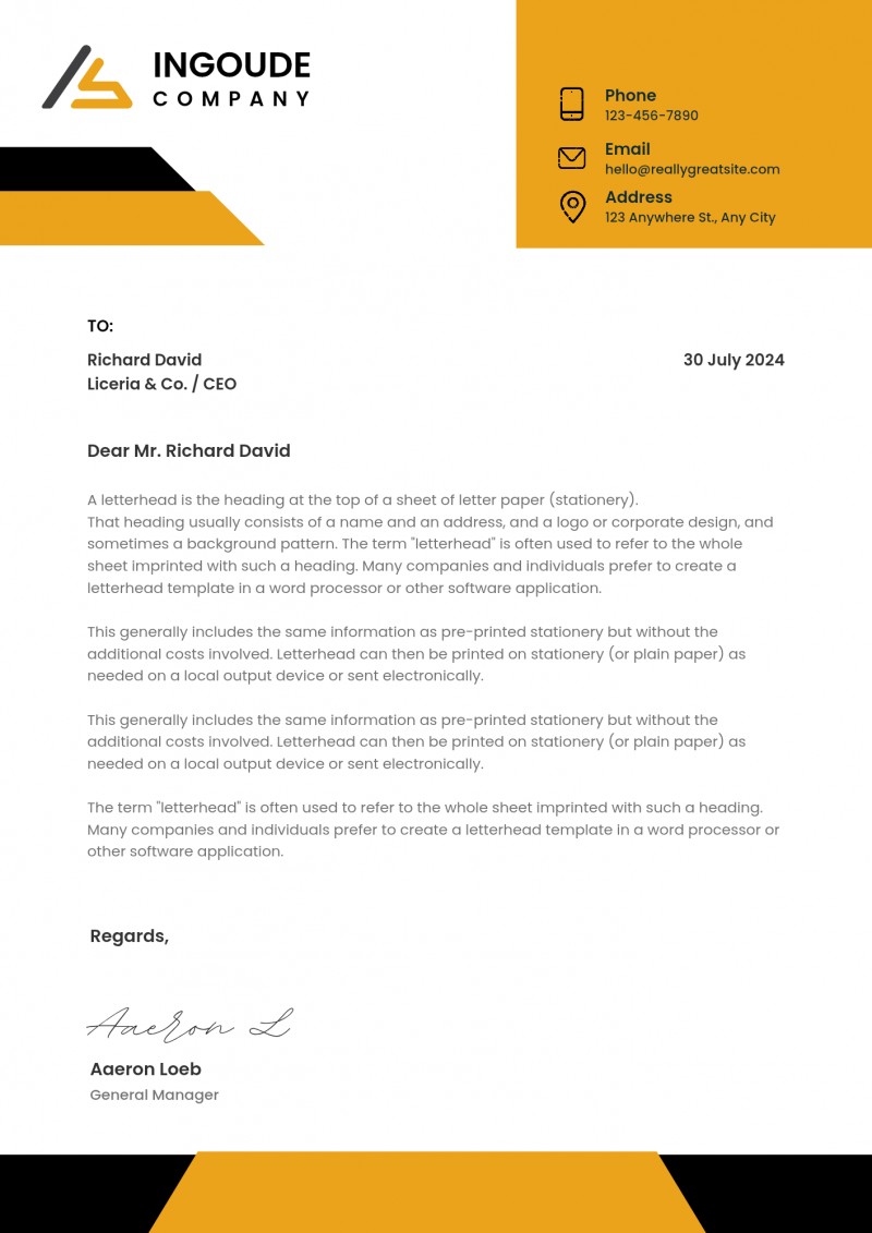 Downloadable Application Letter Templates in MS_Word