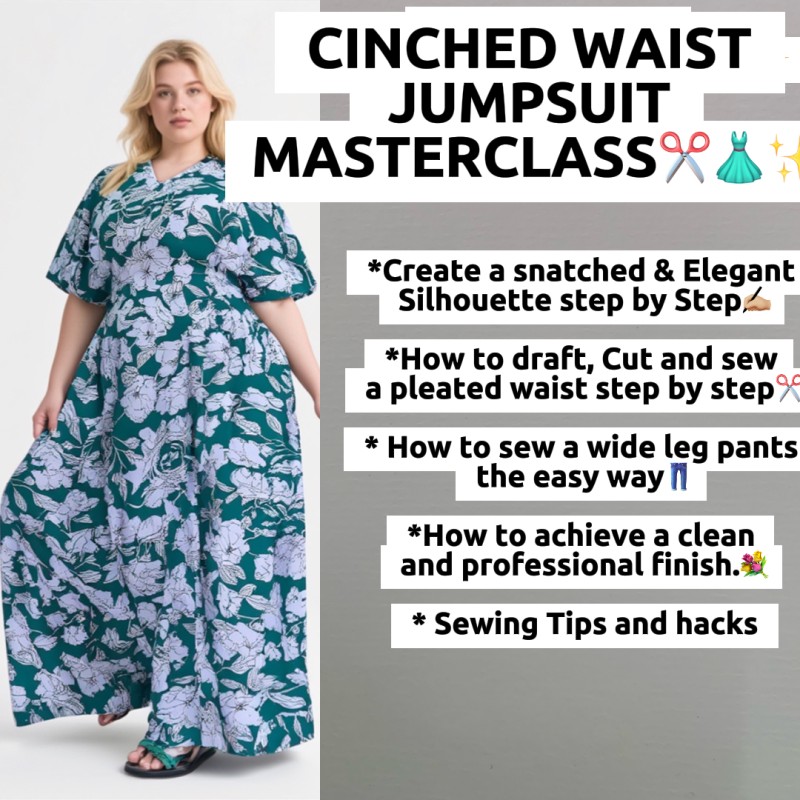 THE SILHOUETTE MASTERPIECE JUMPSUIT TUTORIAL